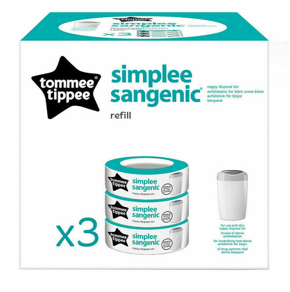 Tommee Tippee  Náhradní kazety Sangenic Simplee, 3 ks porovnat ceny