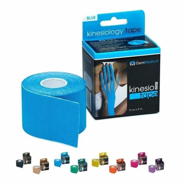 GemMedical  GM kinesiology tape 5cmx5m modrý porovnat ceny