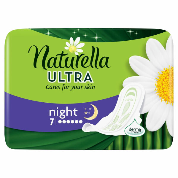 NATURELLA Ultra Camomile Night Hygienické vložky 7ks porovnat ceny