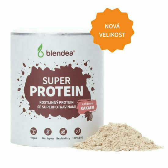 Blendea SUPERPROTEIN Směs rýžového proteinu a 3 superpotravin 300g porovnat ceny
