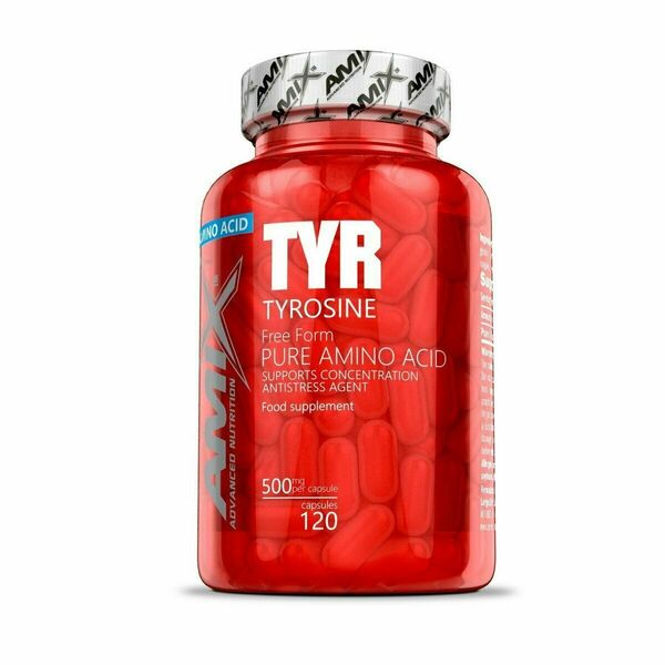 Amix Tyrosin 500mg, 125 kapslí porovnat ceny