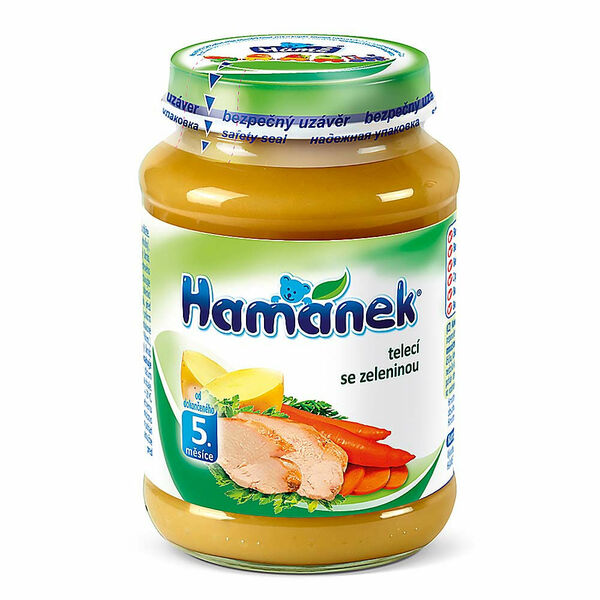 HAMÁNEK telecí se zeleninou 190 g porovnat ceny