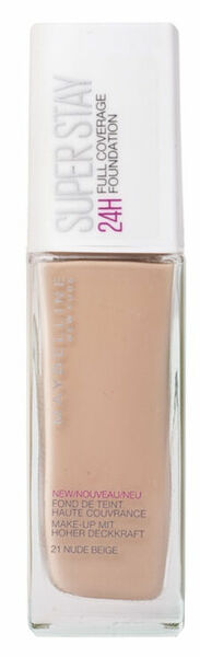 Maybelline Superstay 24H dlouhotrvající krycí make-up 21 Nude Beige 30ml porovnat ceny