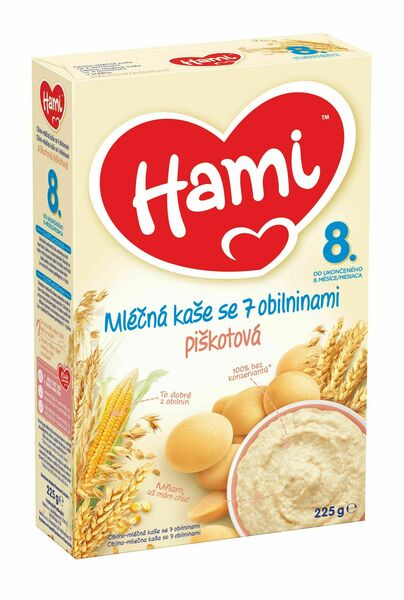 Hami Kaše obilno-mléčná 8M piškotová 225 g porovnat ceny