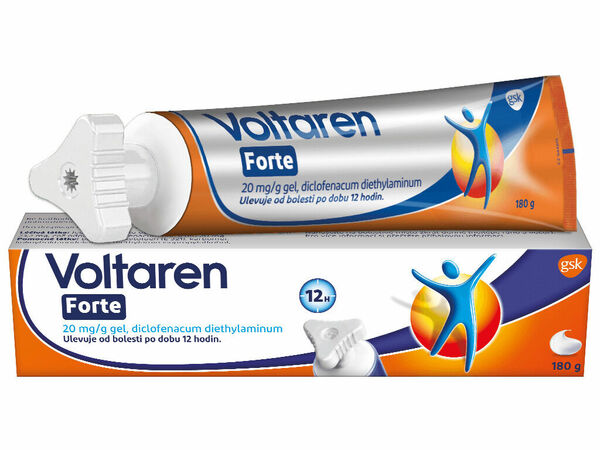 Voltaren Forte 2,32% gel účinek 12 hodin 180g porovnat ceny