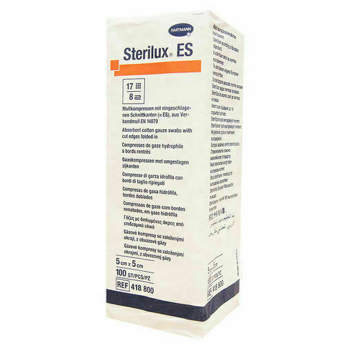 Hartmann  Gáza kompr.nester.Sterilux 5x5cm/100ks 13vl8vrs porovnat ceny