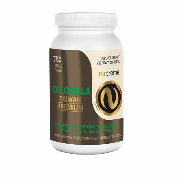 NUPREME Chlorella Taiwan 750 tablet porovnat ceny