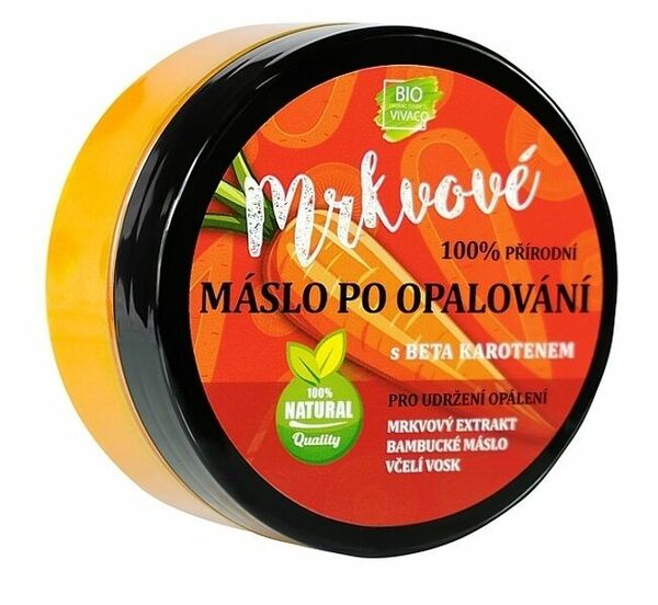 Vivaco Bio  BIO VIVACO Přírodní mrkvové máslo po opalování s beta karotenem 150ml porovnat ceny