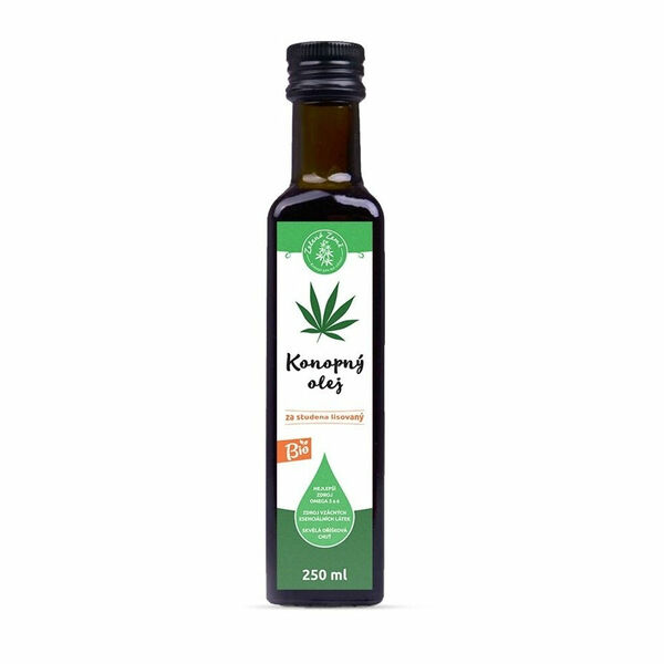 ZELENÁ ZEMĚ Konopný olej 250 ml BIO porovnat ceny