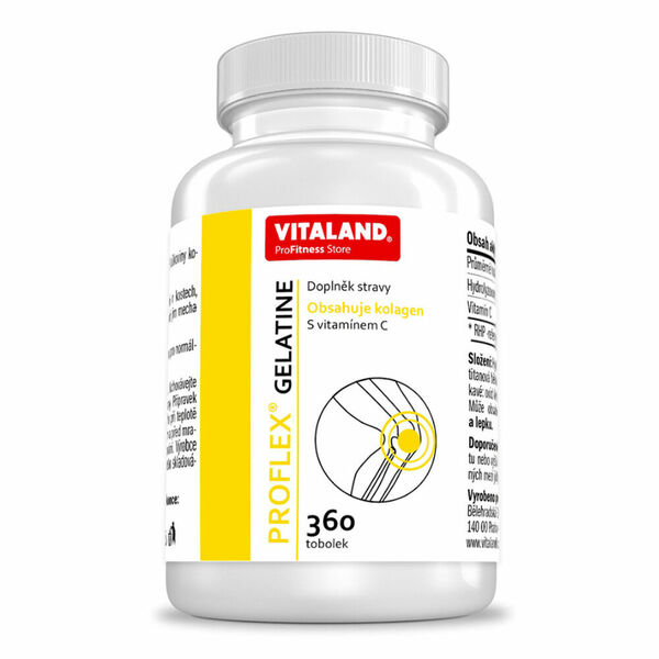 VITALAND Proflex gelatine 360 tobolek porovnat ceny