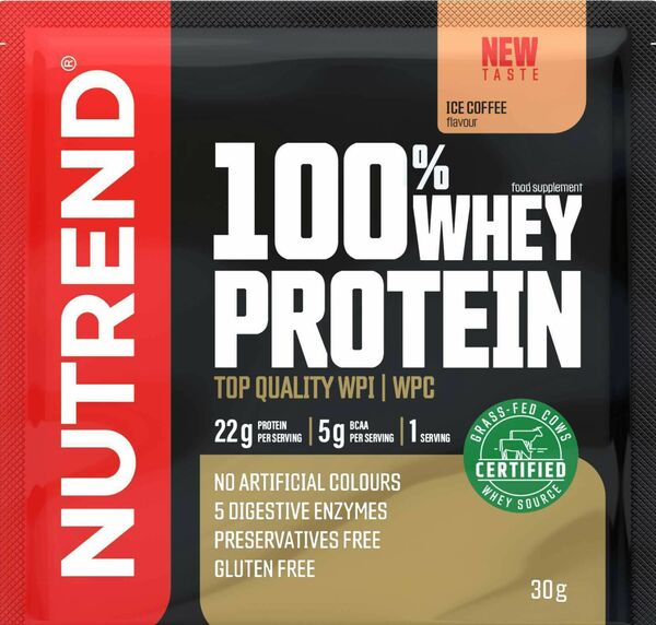 Nutrend 100% Whey Protein ledová káva 30g porovnat ceny