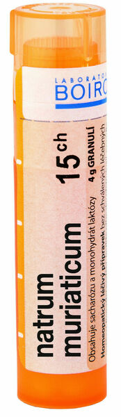 Boiron  Natrum Muriaticum CH15 granule 4g porovnat ceny