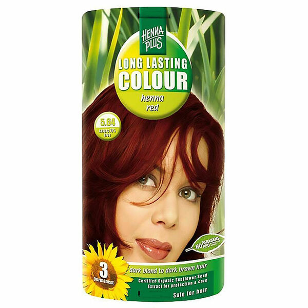 HENNA PLUS Přírodní barva na vlasy ČERVENÁ HENNA 5.64 100 ml porovnat ceny