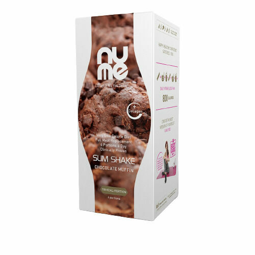 NuMe dietní nápoj s kolagenem čokoládový muffin 198g porovnání ceny