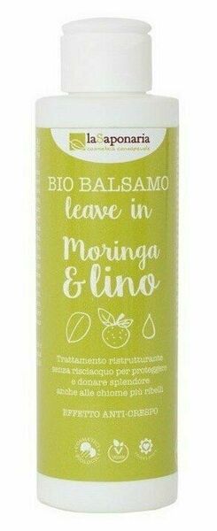 laSaponaria Bezoplachový kondicionér s moringou a lněným olejem BIO 150ml porovnat ceny