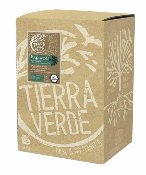 Tierra Verde Šampon kopřivový s vůní rozmarýnu a pomeranče 5 l porovnat ceny