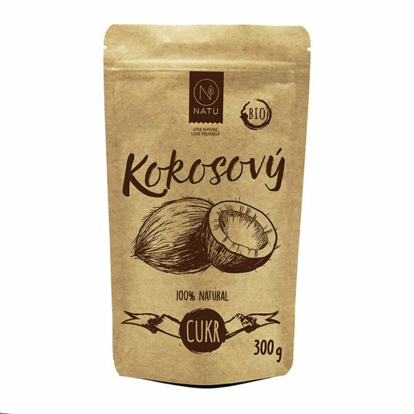 NATU Kokosový cukr BIO 300 g porovnat ceny