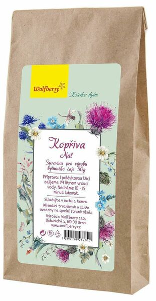 Wolfberry Kopřiva bylinný čaj 50g porovnat ceny
