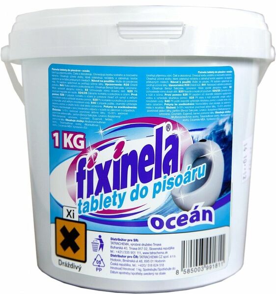 Fixinela WC tablety do pisoáru oceán 1kg porovnat ceny
