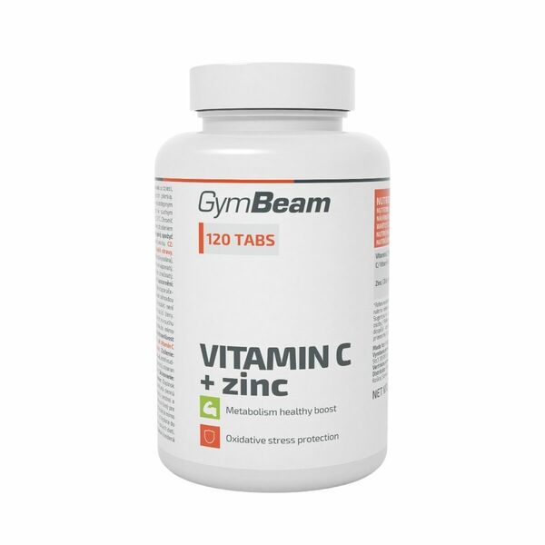 GymBeam Vitamín C+zinok 120 tablet porovnat ceny