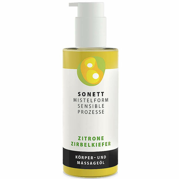 SONETT Mistelform tělový a masážní olej citron a švýcarská borovice 145 ml porovnat ceny