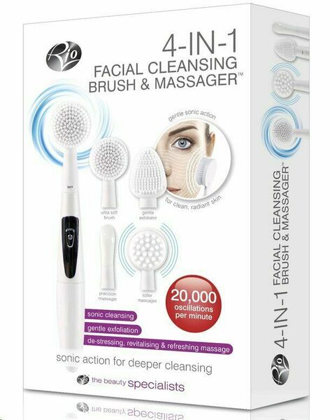 RIO 4 IN 1 FACIAL CLEANSING BRUSH & MASSAGER porovnat ceny