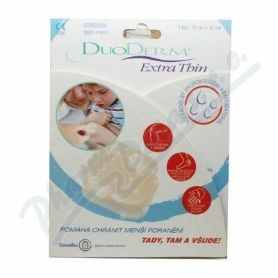 ConvaTec  Duoderm Extra thin 10x10cm 1ks porovnat ceny