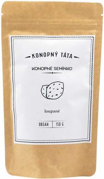 Konopný Táta Konopná semínka loupaná 150g porovnat ceny