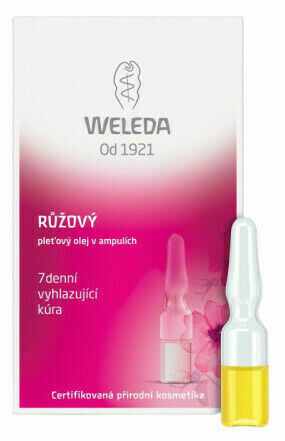Weleda Růžový pleť.olej v ampulích - 7denní kúra 7ks porovnat ceny