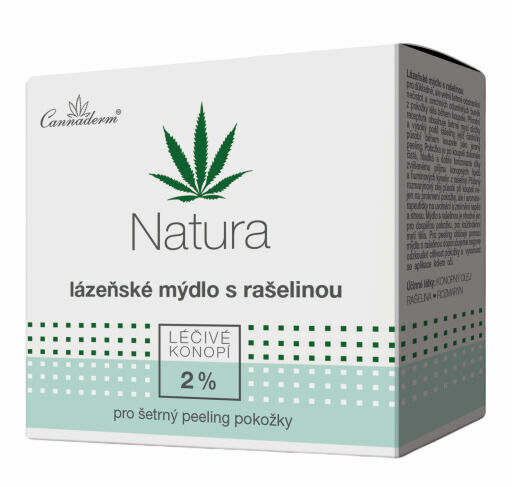 Cannaderm Natura lázeňské mýdlo s rašelinou 80g porovnat ceny