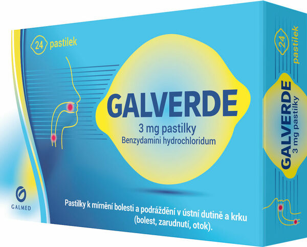 Galmed  Galverde 3mg pastilky 24 ks porovnat ceny