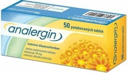 Analergin 10mg 50 tablet porovnat ceny