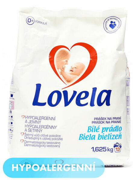 Lovela prášek bílá 1,625kg porovnat ceny