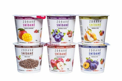 Obezin Zdravá snídaně mix příchutí II 5+1 zdarma porovnat ceny