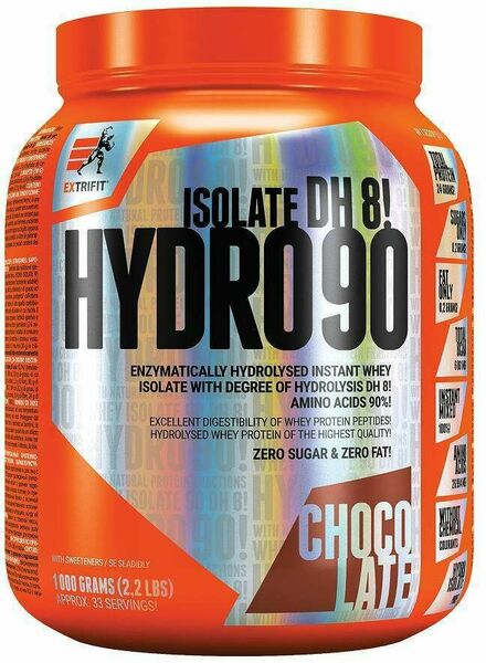 Extrifit Hydro Isolate 90% 1000g čokoláda porovnat ceny