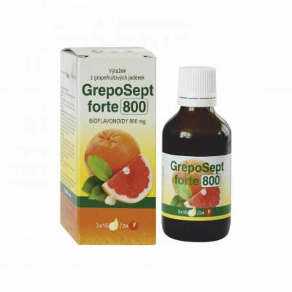 GREPOSEPT Forte 800 kapky 50 ml porovnání ceny