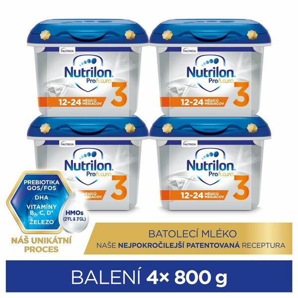 Nutrilon Profutura 3 4x800 g porovnat ceny