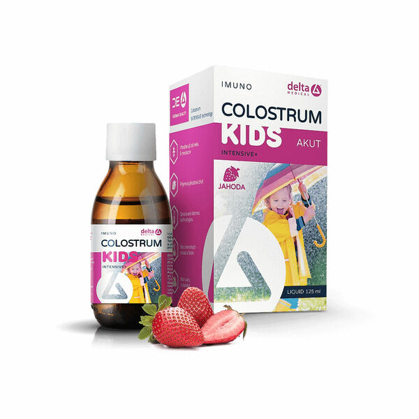 DELTA MEDICAL Colostrum sirup jahoda Kids 125 ml porovnat ceny