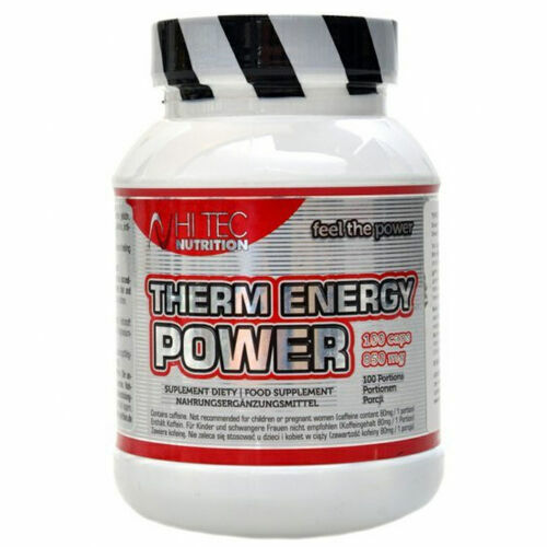 HiTec Nutrition Therm Energy Power 100 kapslí porovnat ceny