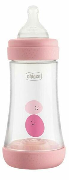 CHICCO Láhev kojenecká Perfect 5 silikon růžová 240ml porovnat ceny