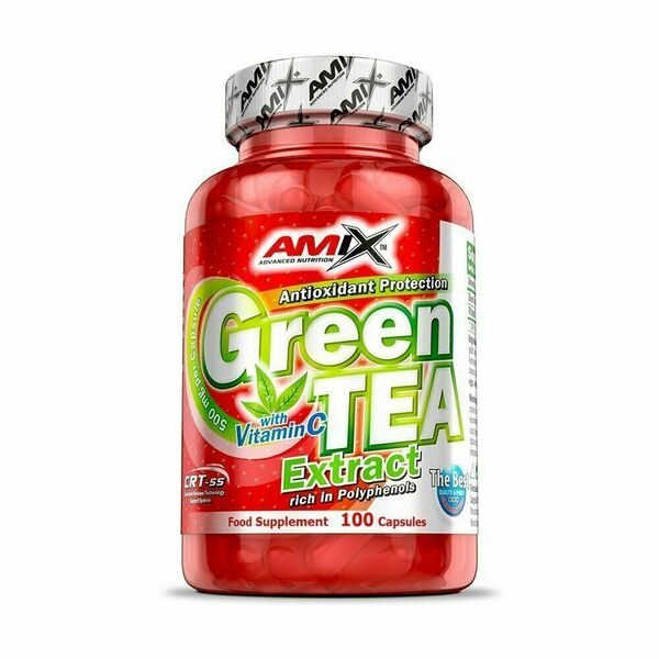 Amix Green TEA Extract with Vitamin C, 100cps porovnat ceny