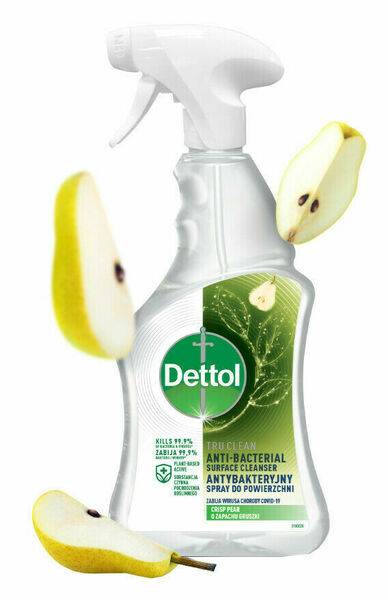 Dettol sprej hruška 750ml porovnat ceny