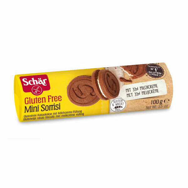 SCHÄR Mini Sorrisi  bezlepkové sušenky 100 g porovnat ceny