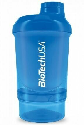 BiotechUSA Wave+ Nano shaker 300ml (+150ml) Schoking Blue porovnat ceny
