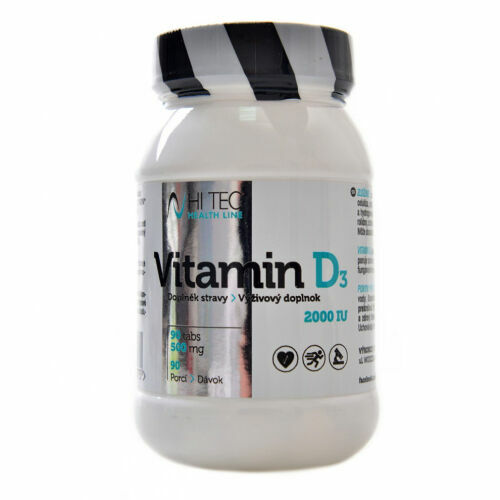 HiTec Nutrition Vitamin D3 2000 IU 90 tablet porovnat ceny