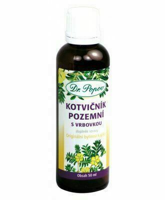Dr. Popov Kotvičník pozemní s vrbovkou bylinné kapky 50 ml porovnat ceny