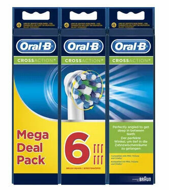 Oral-B Cross Action EB 50-6 náhradní kartáčkové hlavice 6ks porovnat ceny