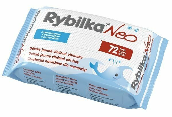 Rybilka Neo s panthenolem ubrousky 72ks porovnat ceny