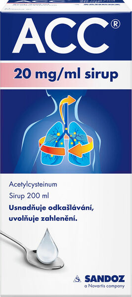 ACC® 20 mg/ml sirup, 200 ml porovnat ceny