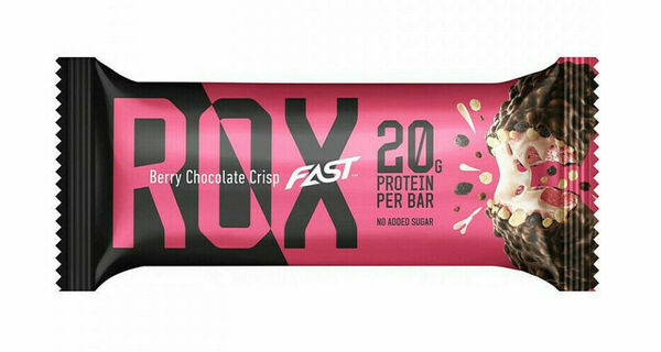 Fast Rox proteinová tyčinka Berry Chocolate Crisp 55g porovnat ceny